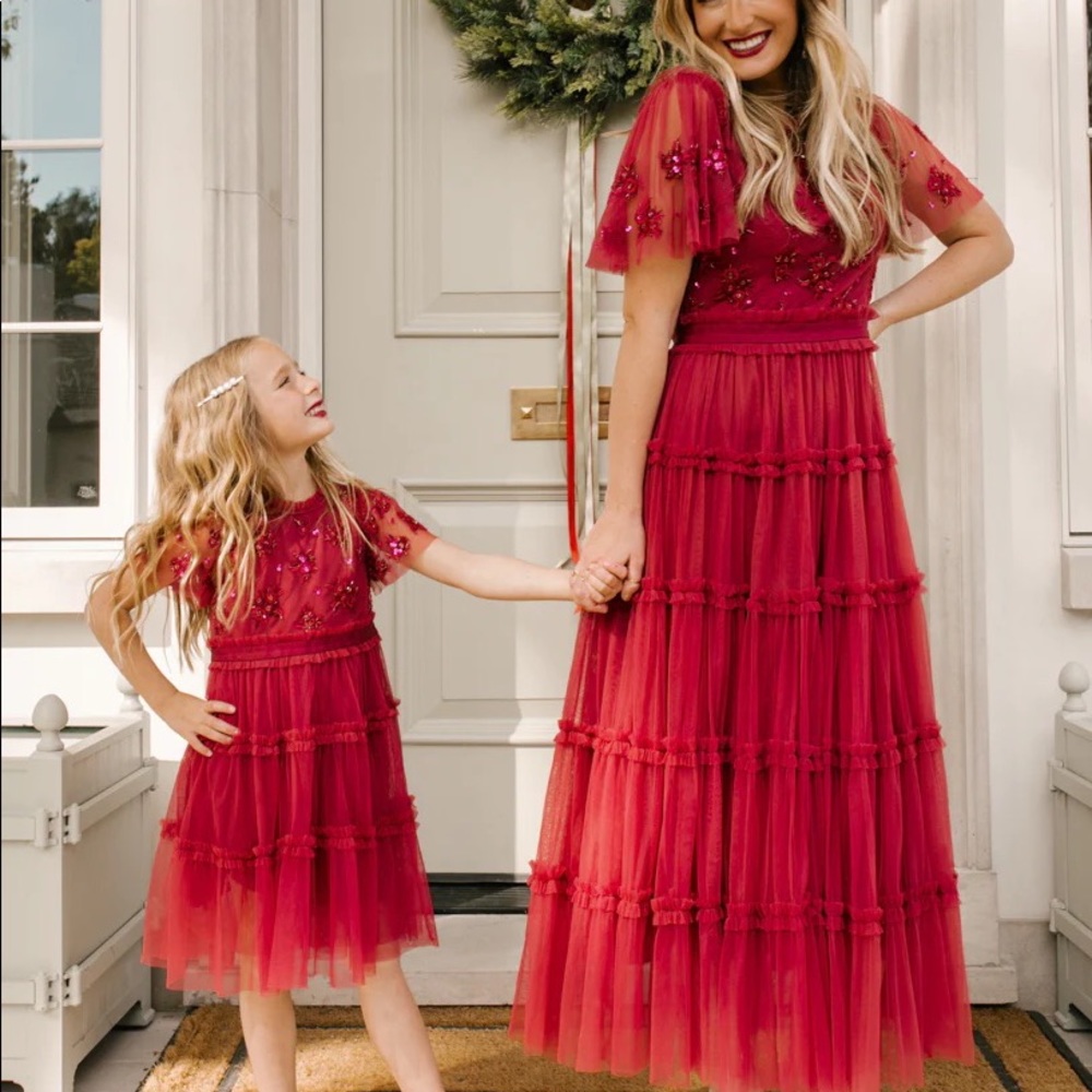 EUC Ivy City Co Anastasia Dress (unlined sleeves)